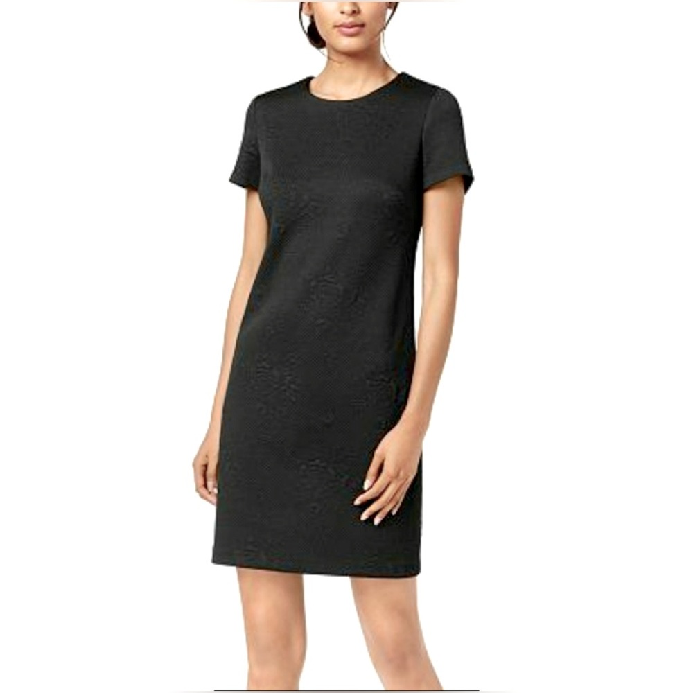 Calvin Klein Embossed Shift Dress